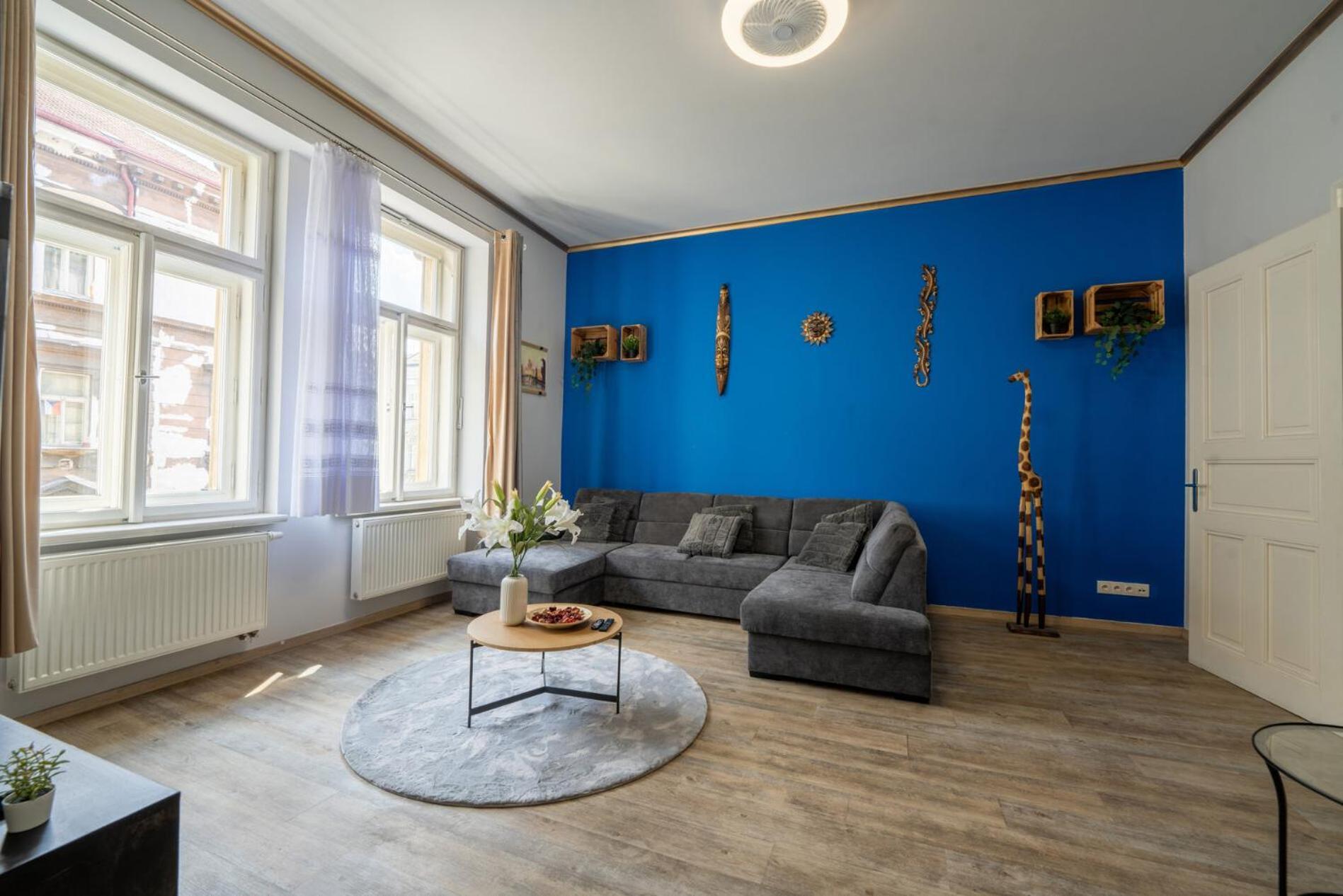 Cozy 3-brd Riverside In Center Apartmán Praha